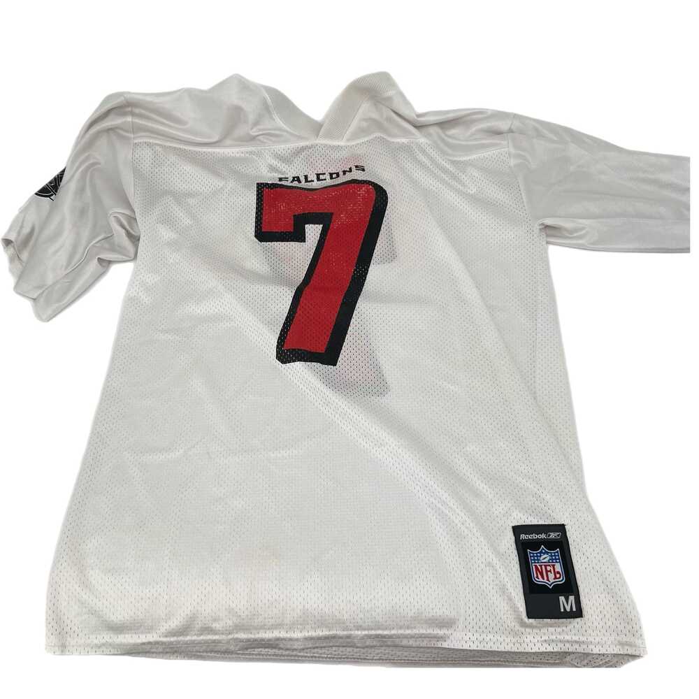 Reebok White Elbow Sleeve Football Jersey | Men’s Medium